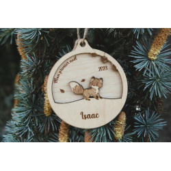 Boule de noël Renard