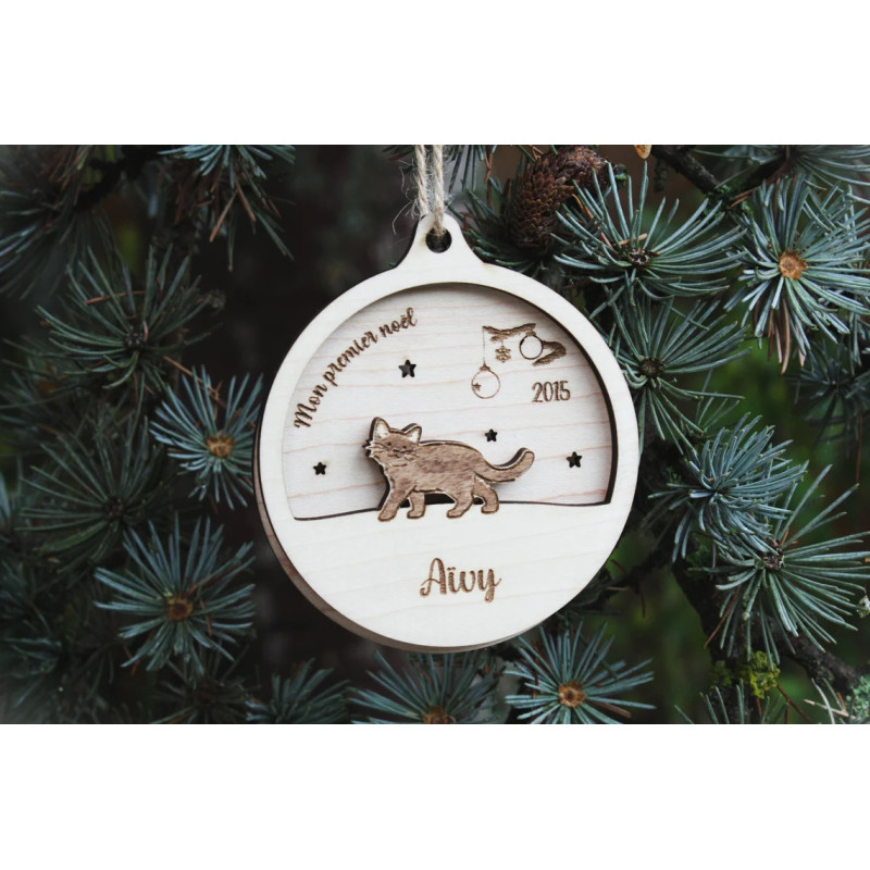 Boule de noël Chat Boule de noël Chat