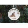 Boule de noël Biche