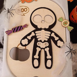 Insert Trofast squelette d'Halloween