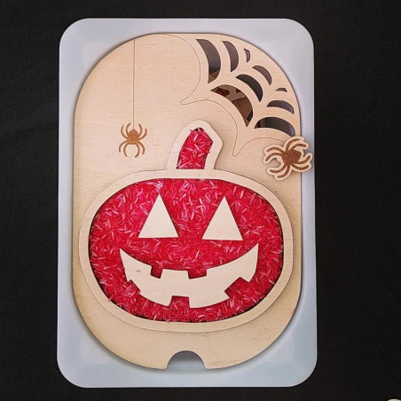 Insert Trofast Citrouille d'halloween