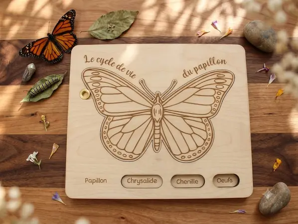Butterfly Life Cycle Puzzle
